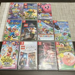 Lot of 11 Nintendo Switch Games - $210 OBO 