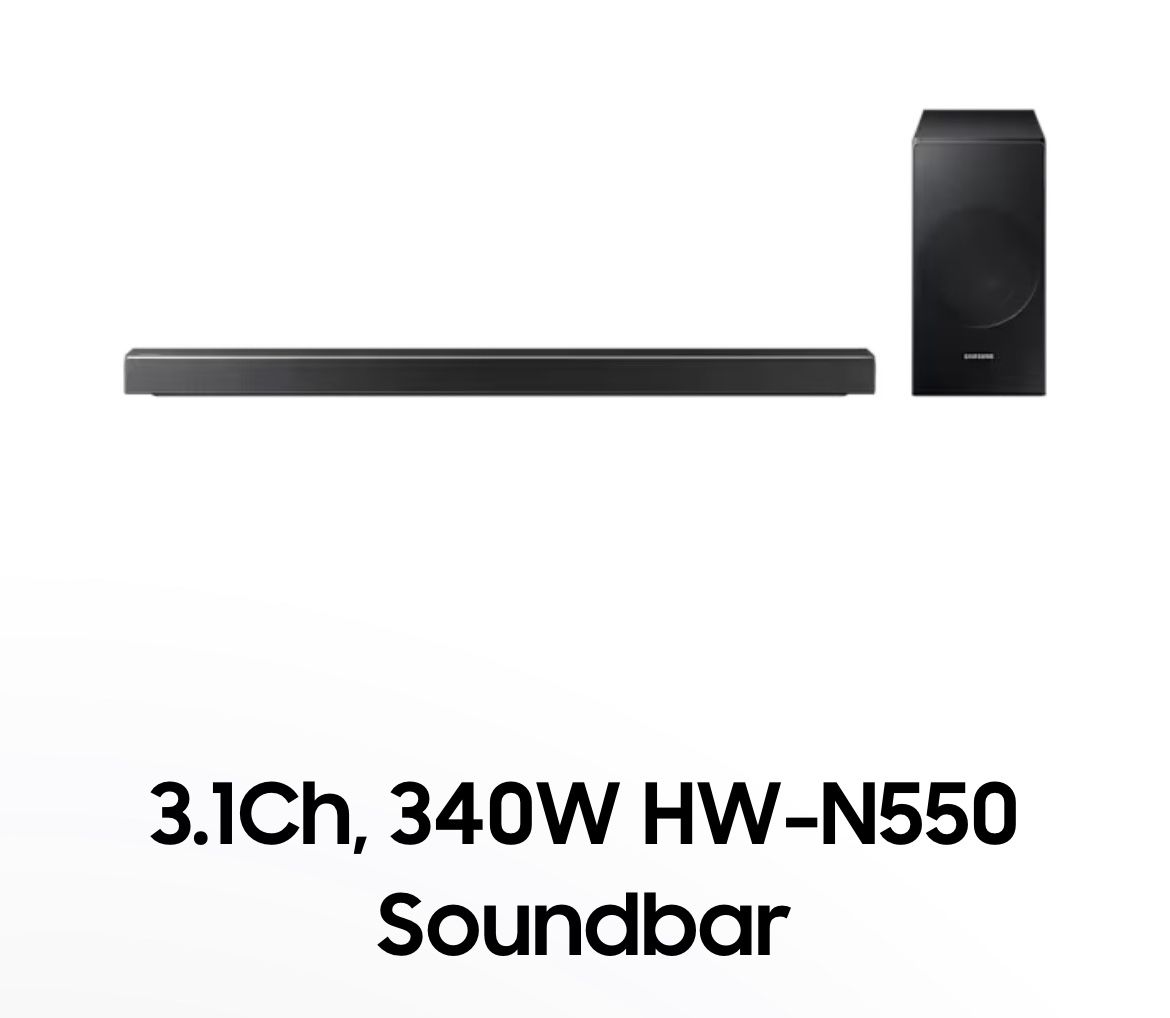Samsung Soundbar With Subwoofer 