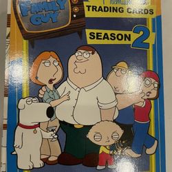 FUNNY FAMILY GUY SEASON 2 INKWORKS 2005 COMPLETE 72 TRADING CARD BASE SET