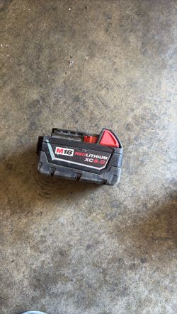 5.0 Milwaukee  battery