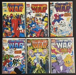 Infinity War 1 2 3 4 5 6 Full Series 1992 | 1st Marvel doppelgangers 1st Goddess
