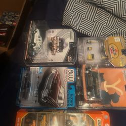 I got green light collectibles. I got matchbox and I got auto world.
