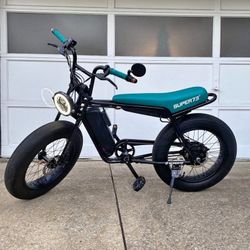 MacFox X1S Commuter E-Bike Black Dual Battery Purchased 3/2025 600 miles Garage kept Great Bike my son wants to upgrade to a different 1 reason