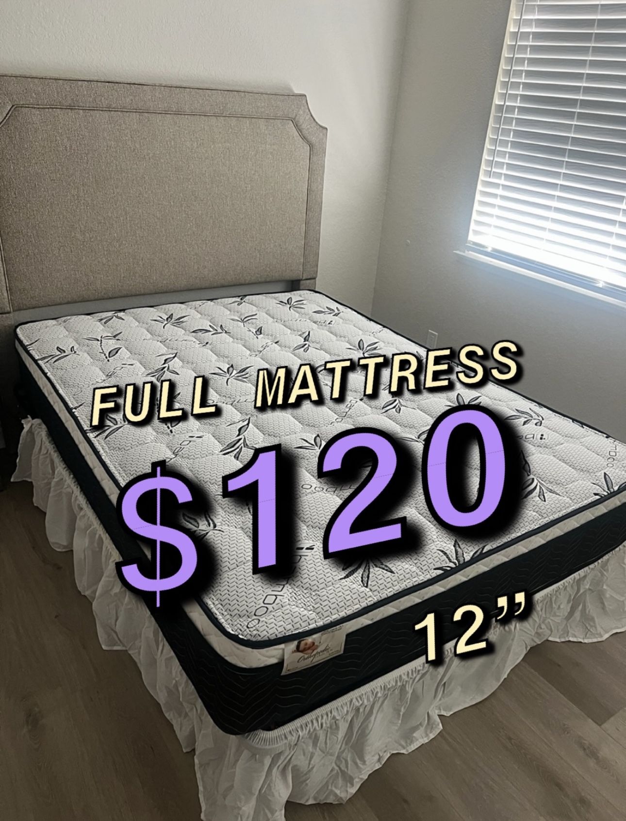 New Full Matttress $120
