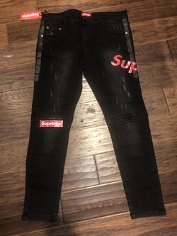 SUPREME JEANS FOR SALE $80 34x34