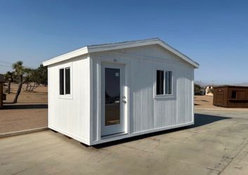 10x16 Painted White Shed