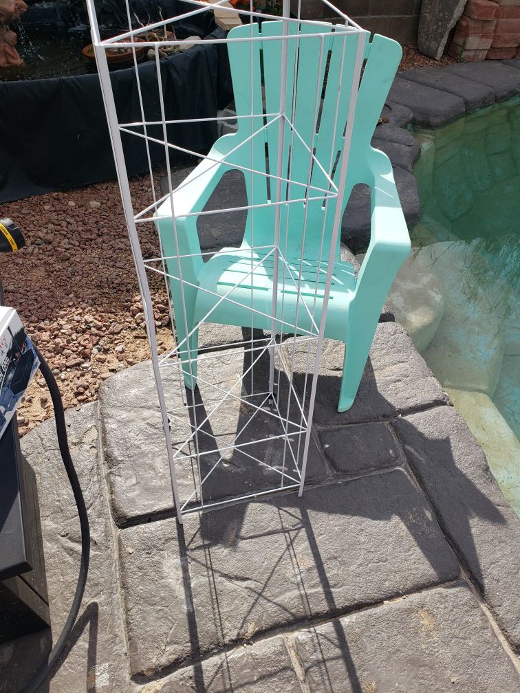 Chair and Plant Stand