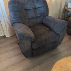 Grey Recliner 