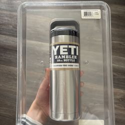 Yeti Rambler 18 Oz Stainless Steel Over-the-nose