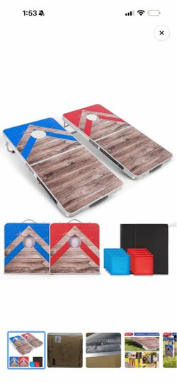 Cornhole Board Set with Bags