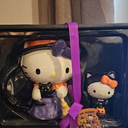 Halloween Hello Kitty Mug And Small Ceramic Decor