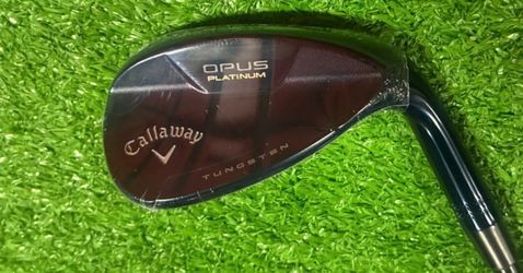 CALLAWAY OPUS PLATINUM BLUE SAND WEDGE 54°-12° (BOUNCE) S GRIND STEEL WEDGE FLEX