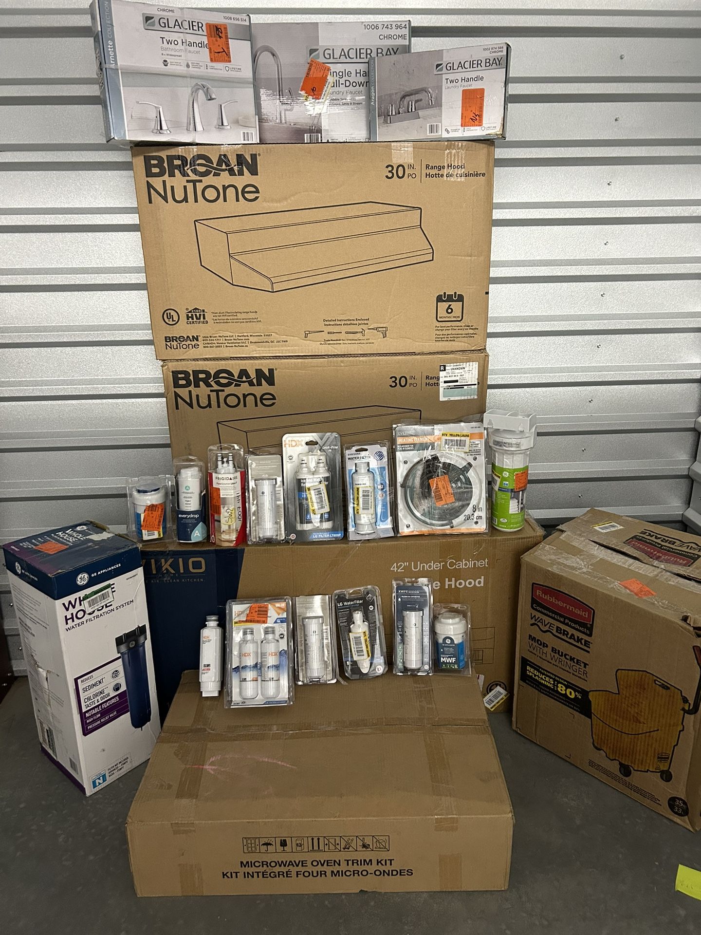 Range Hoods, Water Filters, Faucets & More