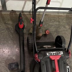 Lawn mower set  16” (Battery 🔋)