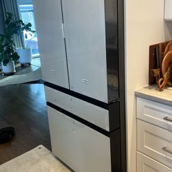 White Glass PANELS for Samsung 29 cu. ft. Bespoke 4 Door French Door Smart Refrigerator