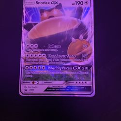Snorlax GX