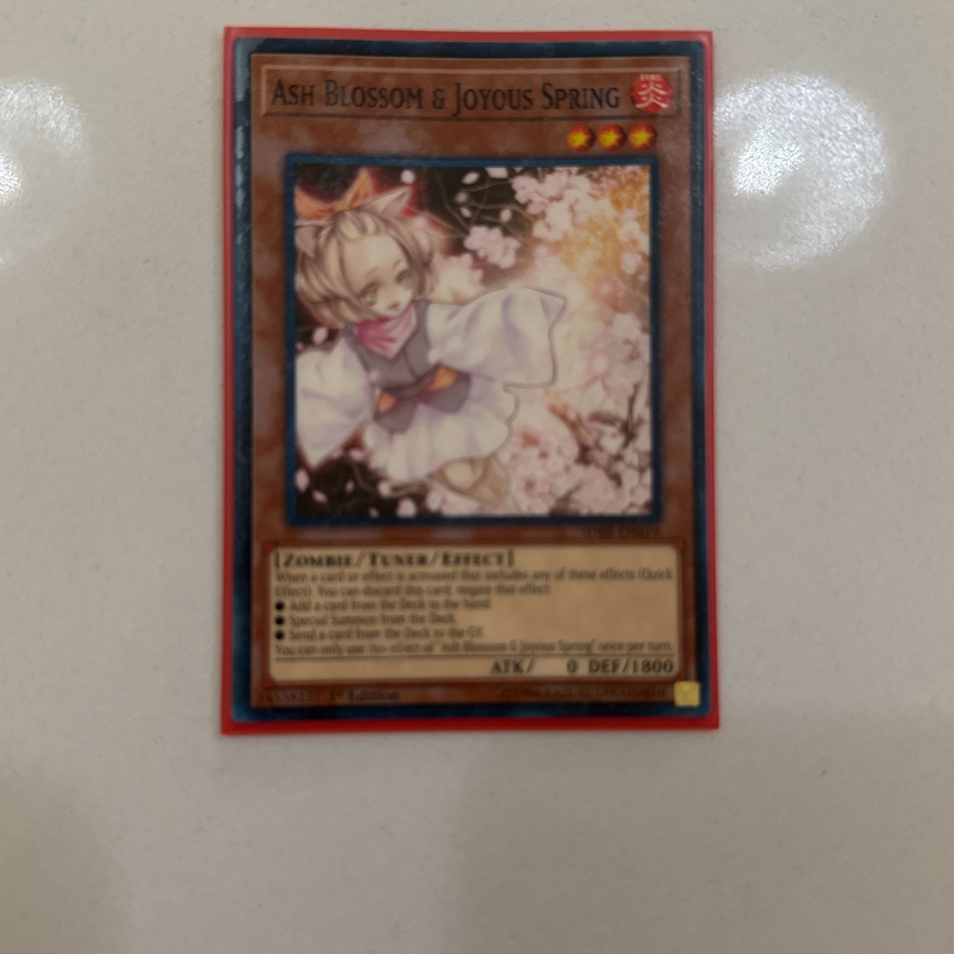 Ash Blossom & Joyous Spring RA01-EN008 Prismatic Ultimate Rare Yugioh 25th Anniv