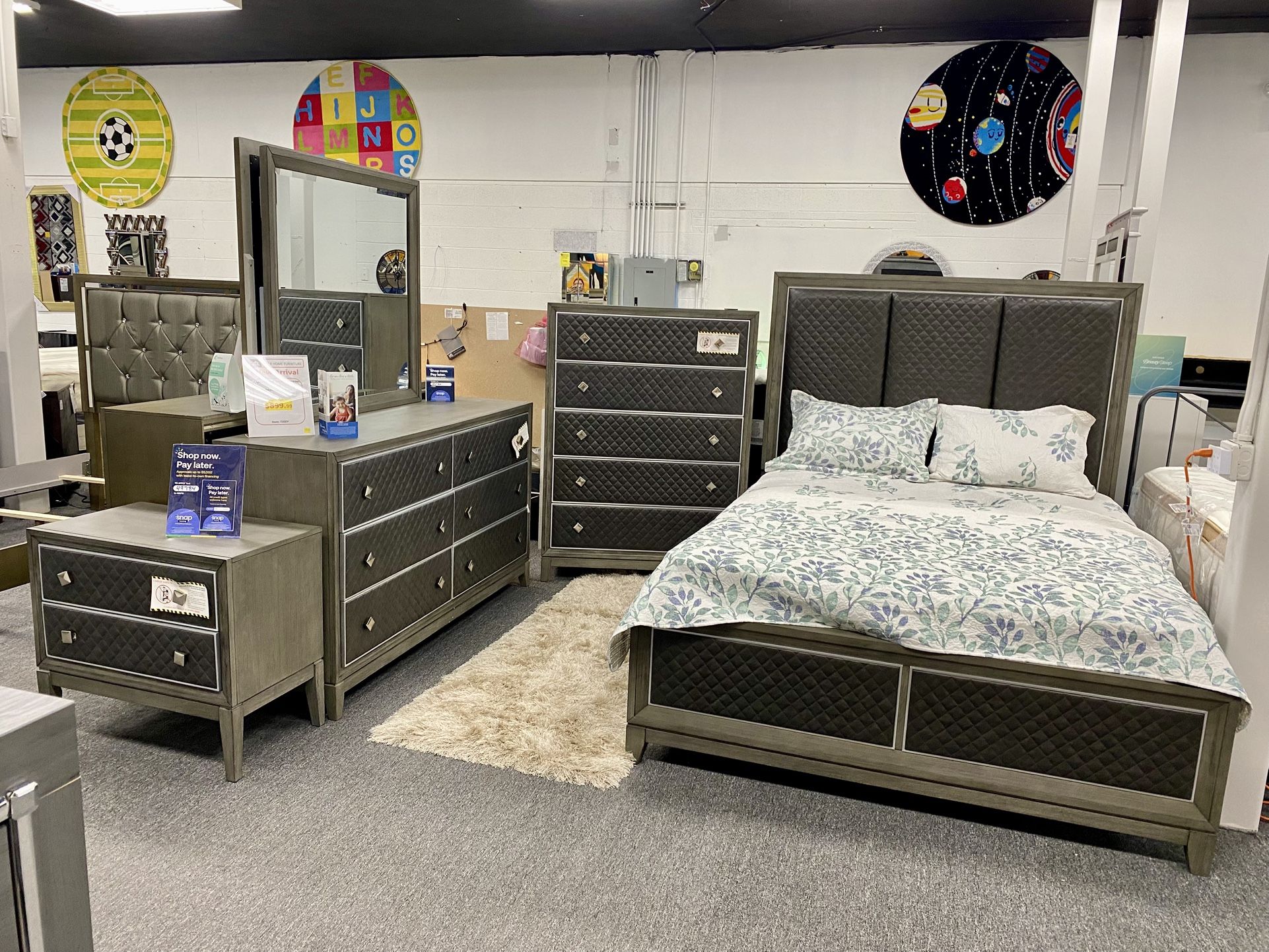 Queen Size Bedframe Set $899