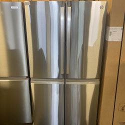 GE Profile  PAD28BYTFS 36 Inch Freestanding 4-Door French Door Smart Refrigerator with 28.4 cu. ft