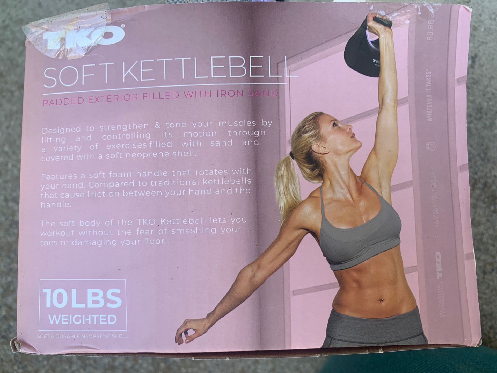 TKO Soft Kettle Bell 10 Pounds Each 2To Sell Each 12Padded Exterior Filled With Iron Sand Exercise Workout Equipment for Sale in San Diego CA OfferUp