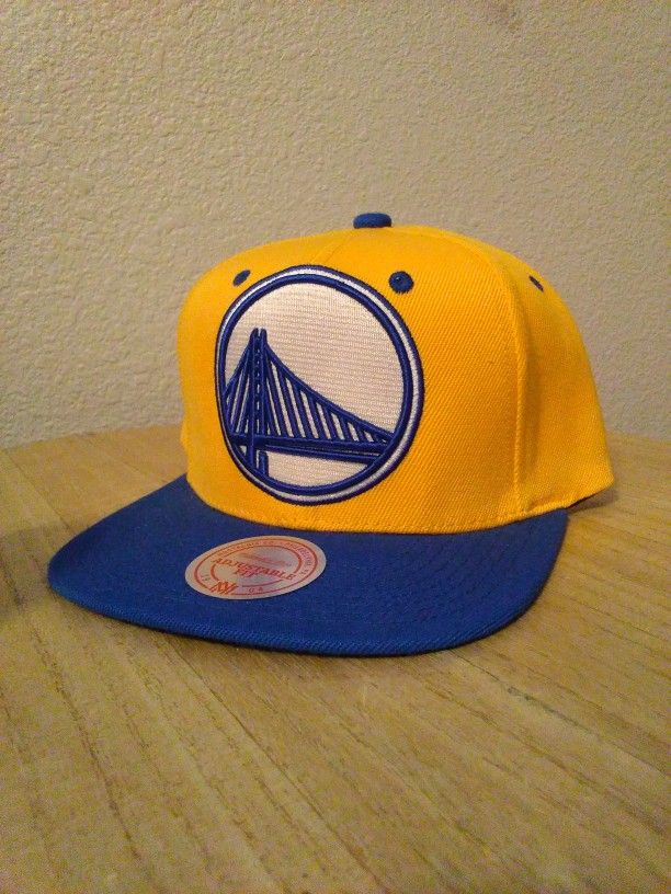 Mitchell & Ness Golden State Warrior Snapback Hat