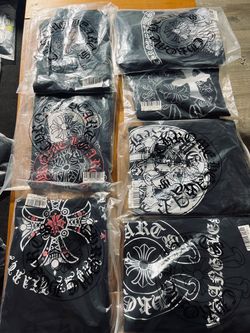 Chrome Graphic Cross Style T-Shirt – Size [s-m]
