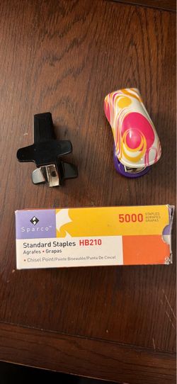 Colorful Mini Stapler Set – Staples & Staple Remover Included