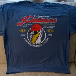 Men's Baseball Theme Shirt (XL)