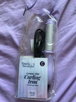 Mini curling wand