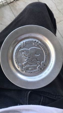 National Rifle Association plate