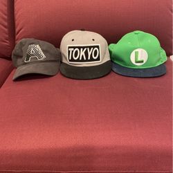 Vintage Hats from Japan. 10$ for one, 28$ for all 3