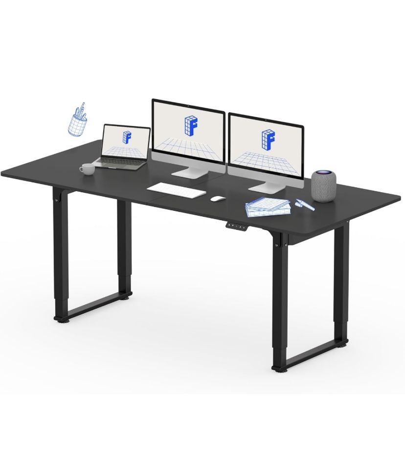 Standing Desk 71 x 32 Inch Electric Adjustable Height Sit Stand Desk