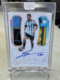Panini Flawless Lionel Messi Patch Auto /5
