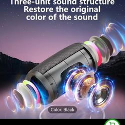 New portable Bluetooth speaker big battery 3,600ma