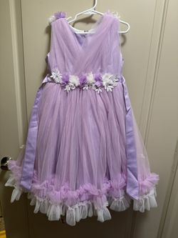 Kids Purple Dress