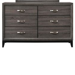 Brand new 59" grey or white dresser