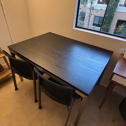 3 Chairs And Table (Buy Together Or Separate) 