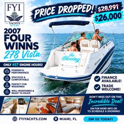 FOUR WINNS FOR SALE
