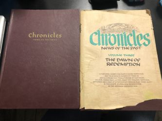 Chronicles news from the past Vol 2 and 3