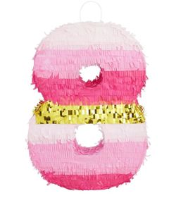 New number 8 piñata 