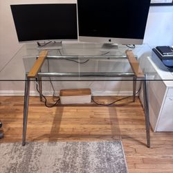 Vintage Glass Table