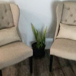 Pottery Barn Chairs Chair Set Luxury Decor Decoration Living Room Dining Room Bedroom 