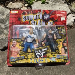 WWF Summer Slam 1999 2 Pack Figure Set Vtg Wrestling 90s