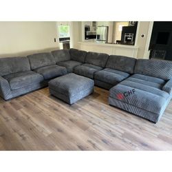 Corduroy Modular Sectional Sofa  // Limited Time Offer 