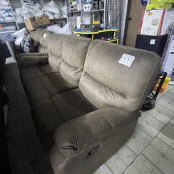 Fabric Recliner Sofa
