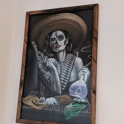 Wood Frame Painting