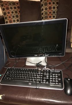 Hp Monitor & keyboard