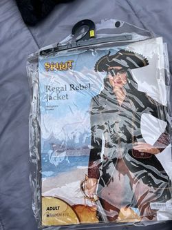 Spirit Regal Rebel Jacket Costume Adult Medium