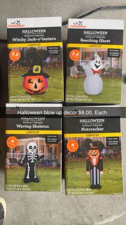 Halloween outdoor blowups