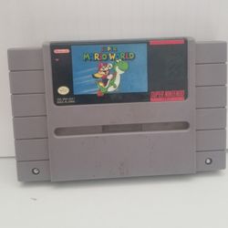 Super Nintendo Super Mario World 